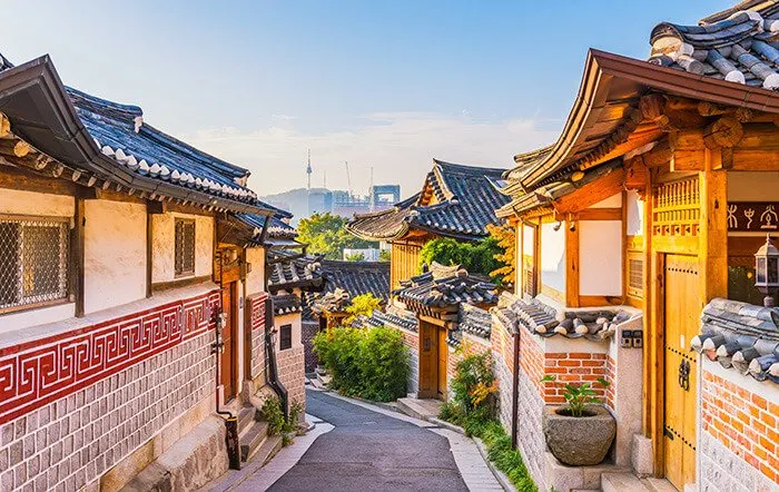 Bukchon Hanok Village in Seoul