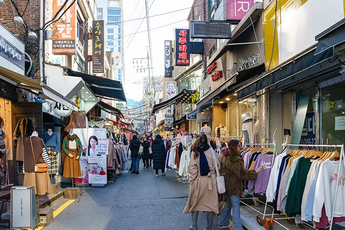 Ewha Women's University Shopping Street