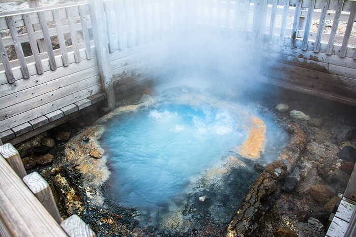 Hell Valley in Noboribetsu Onsen