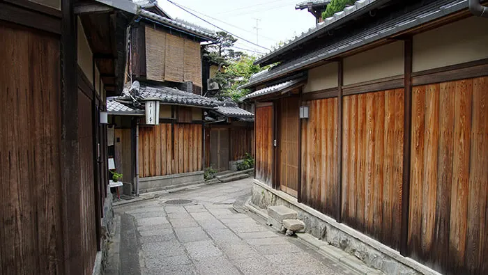 Ishibekoji in Kyoto
