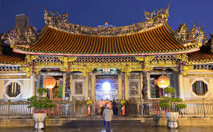 Mengjia Longshan Temple in Taipei