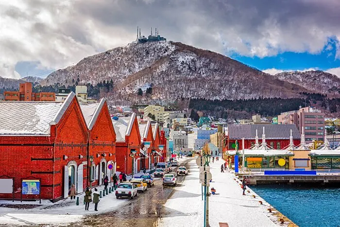 Mt Hakodate in Hokkaido