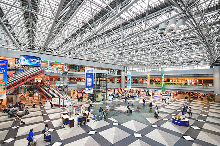 New Chitose Airport in hokkaido