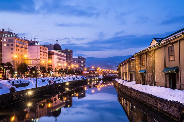 Otaru canal Hokkaido