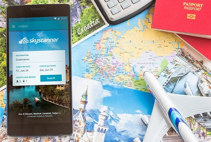 Skyscanner Flights app