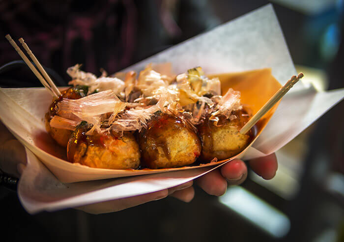 Takoyaki in Osaka