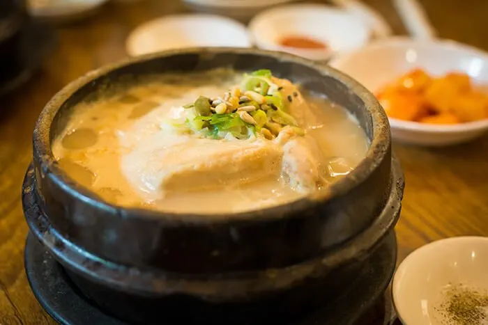 Tosokchon Samgyetang (Ginseng Chicken Soup)