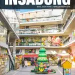 fun things to do in Insadong