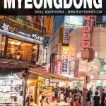 fun things to do in Myeongdong