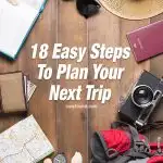 how to plan a trip or vacation