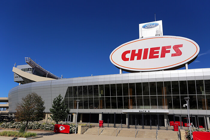 Arrowhead Stadium in Kansas City