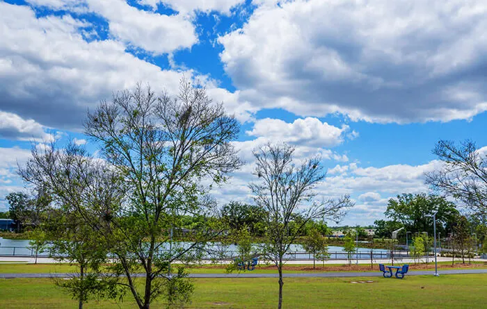 Depot Park in Gainesville