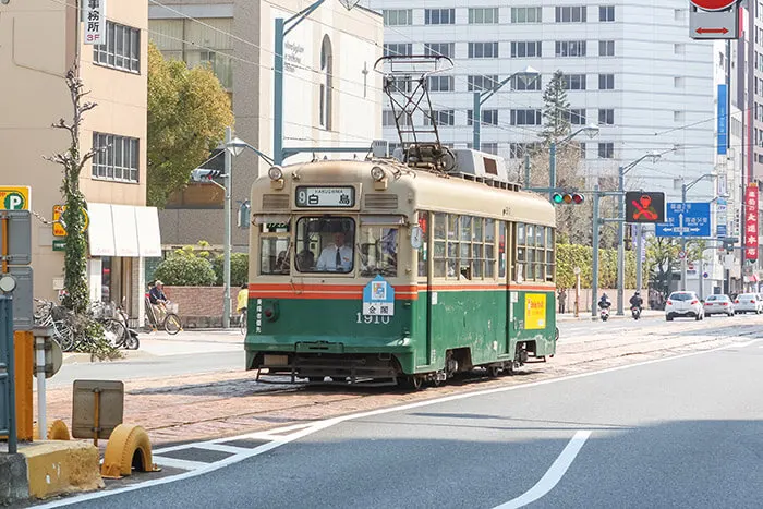 Hiroden streetcar