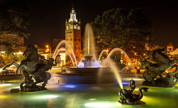 Kansas City Country Club Plaza Fountain