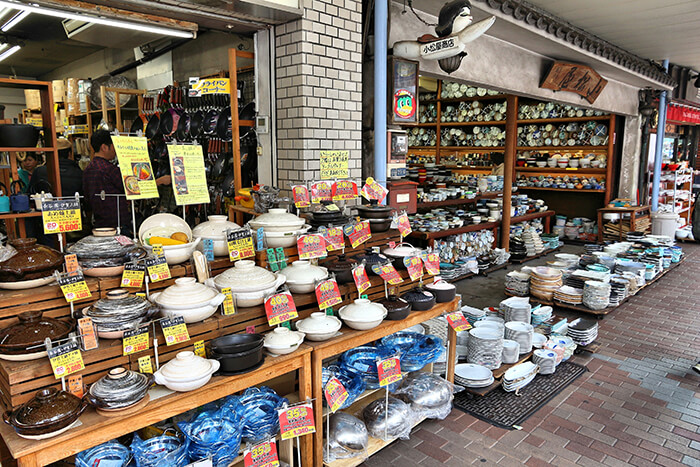 Kappabashi area of Asakusa in Tokyo