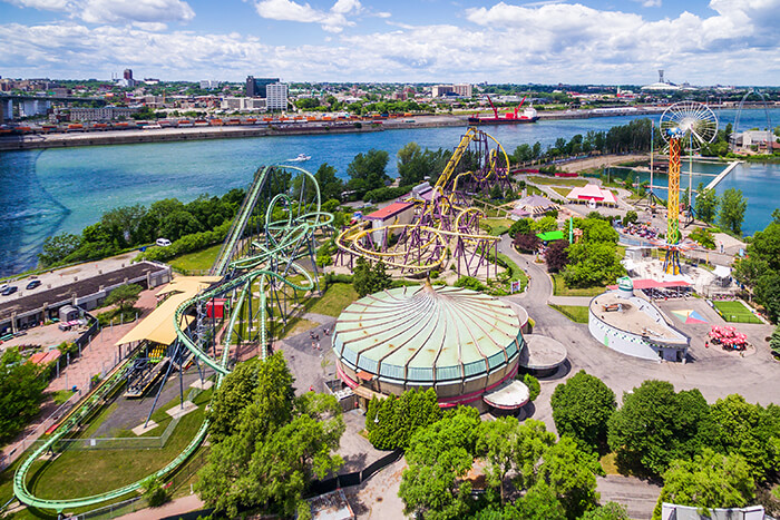 La Ronde Amusement Park in Montreal