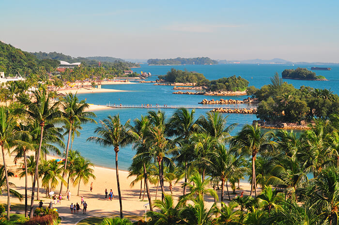 Sentosa Island in Singapore