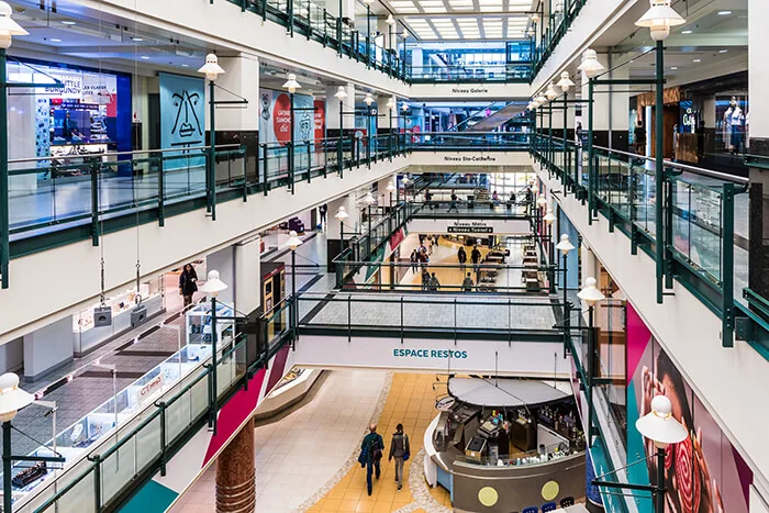 Underground City Shopping Mall in Montreal