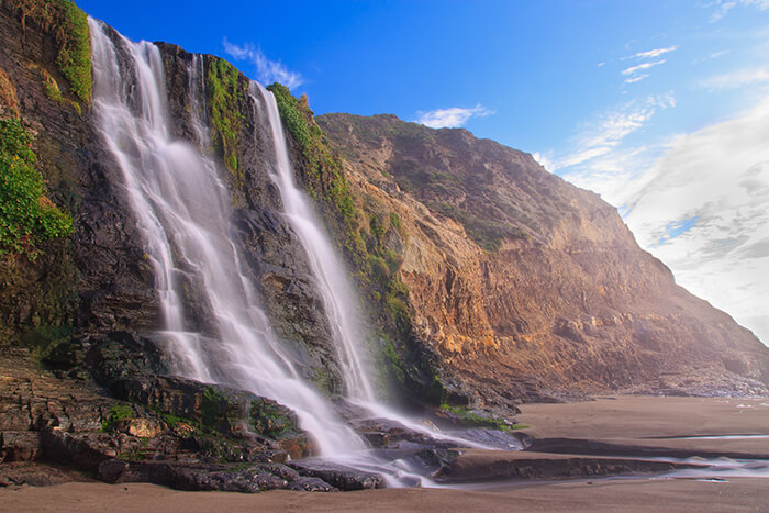 Alamere Falls in Point Reyes National Seashore