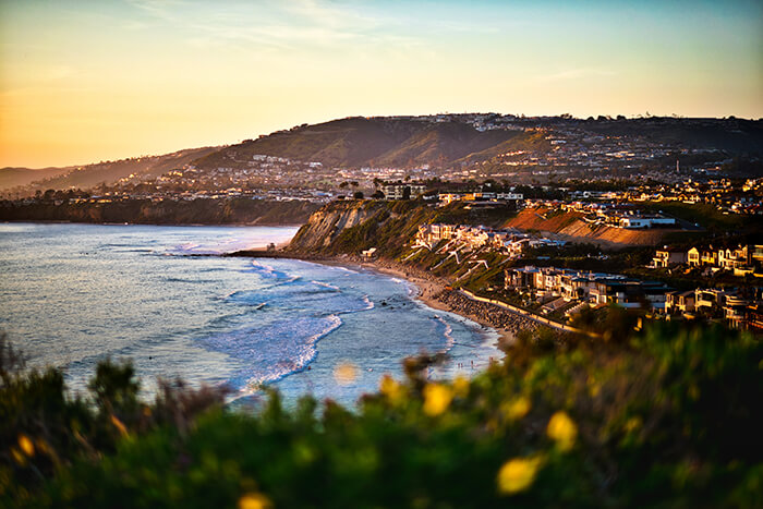 Dana Point California Sunset view