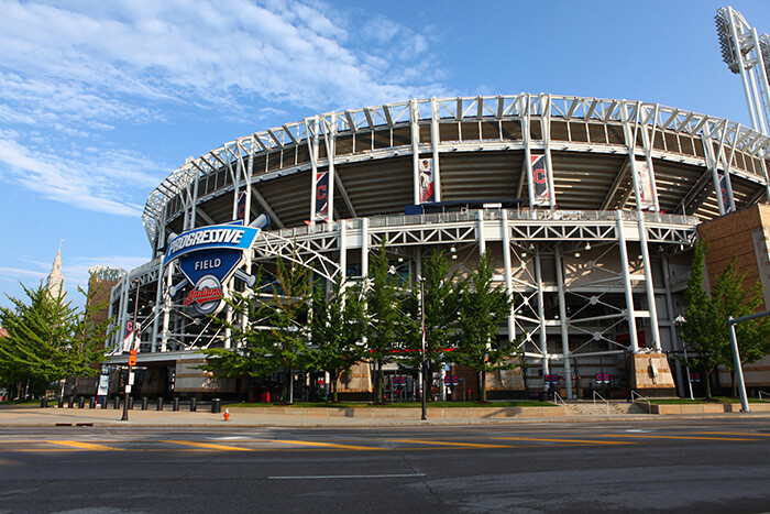 Progressive Field in Cleveland