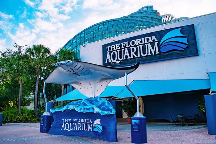 The Florida Aquarium main entrance