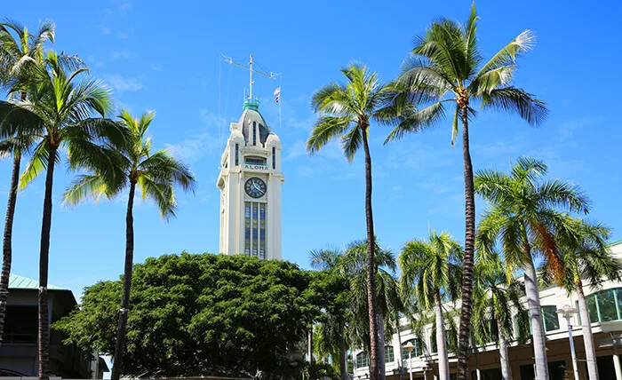 Aloha Tower - Honolulu, Oahu, Hawaii 