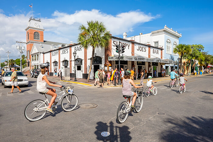 Duval Street in downtown Key West