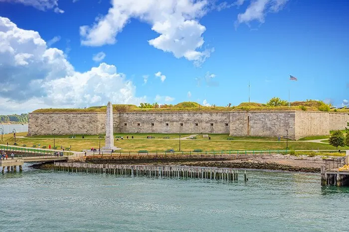 Fort Independence, in Boston