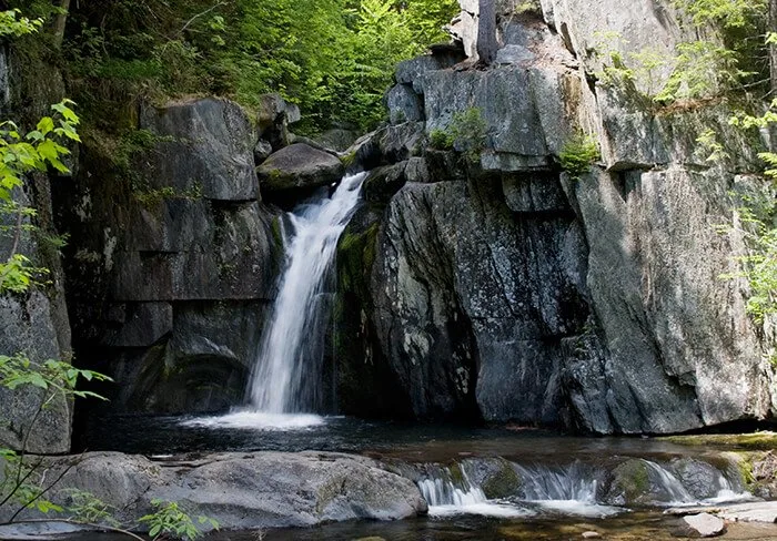 Gulf Hagas falls in Northern Maine