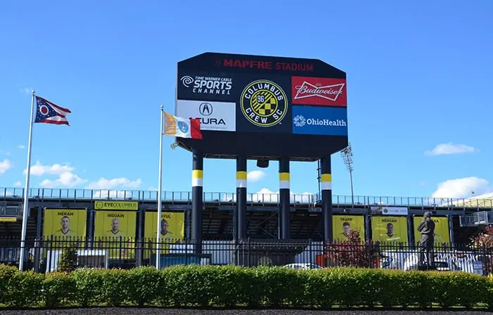 MAPFRE stadium in Columbus, Ohio