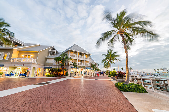 Mallory Square at dusk, Key West