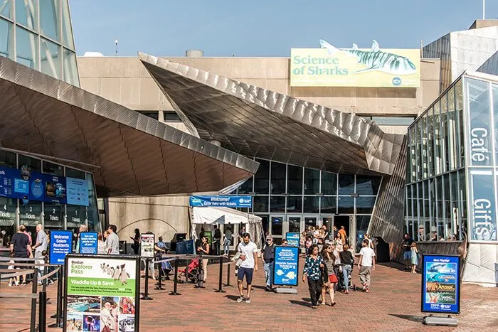 New England Aquarium in Boston