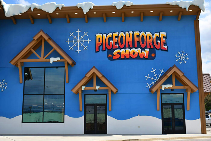 Pigeon Forge Snow