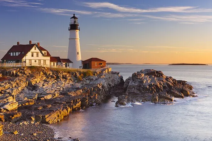 Portland Head Lighthouse in Cape Elizabeth