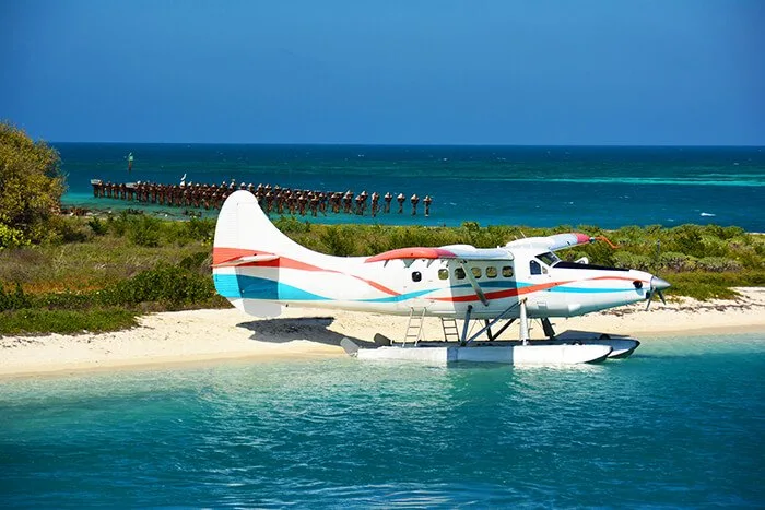 Sea Plane at Dry Tortugas