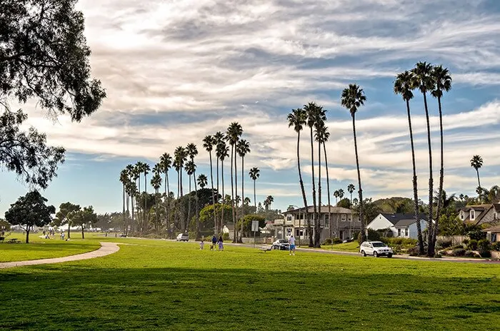 Shoreline park in Santa Barbara