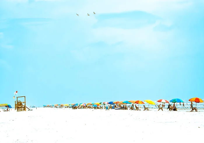 Stewart Beach on Galveston Island