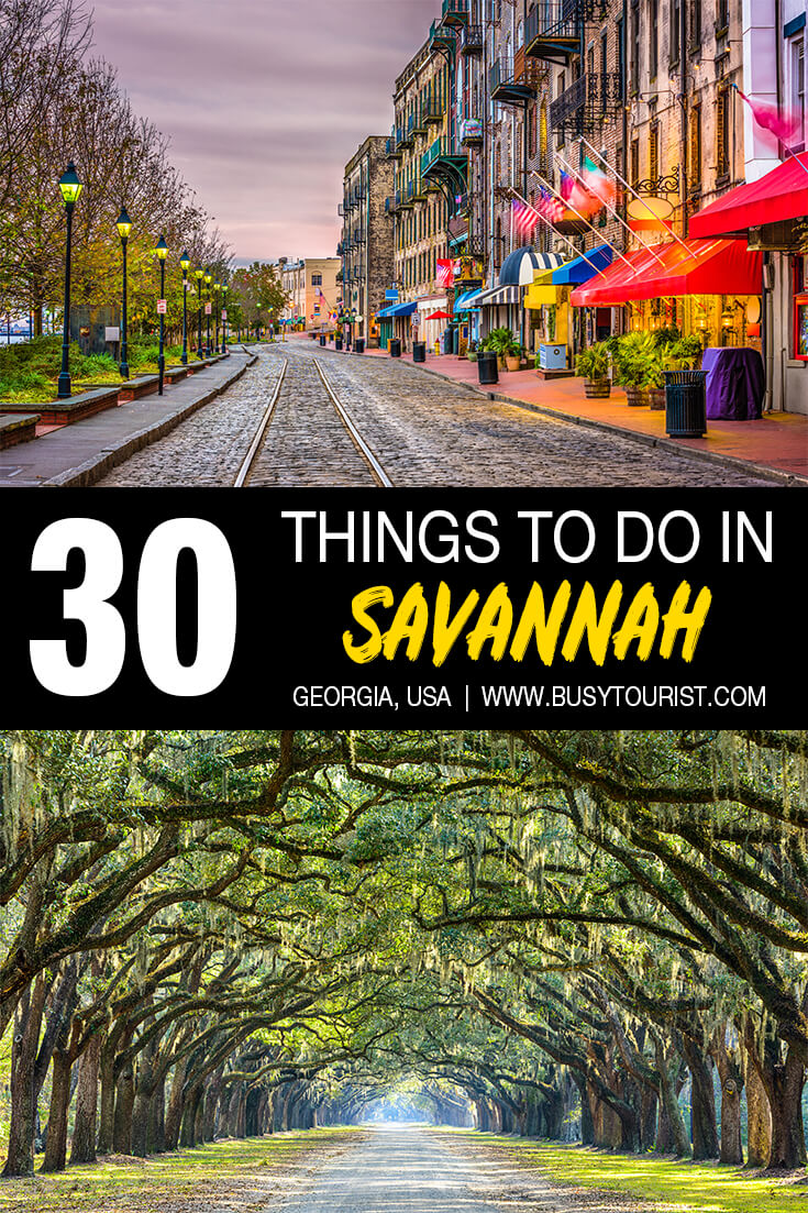 savannah tourist spot