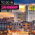 fun things to do in Savannah