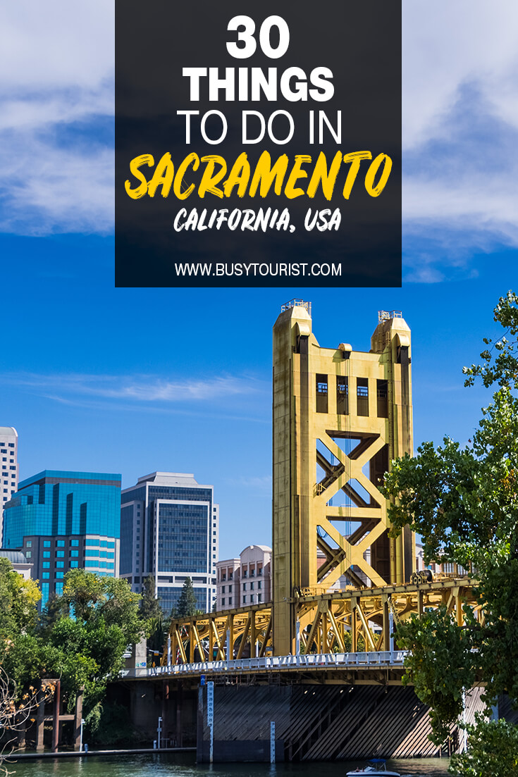 tourist destinations sacramento ca