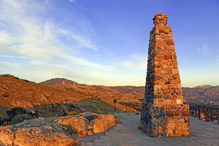 Ensign Peak in Salt Lake City