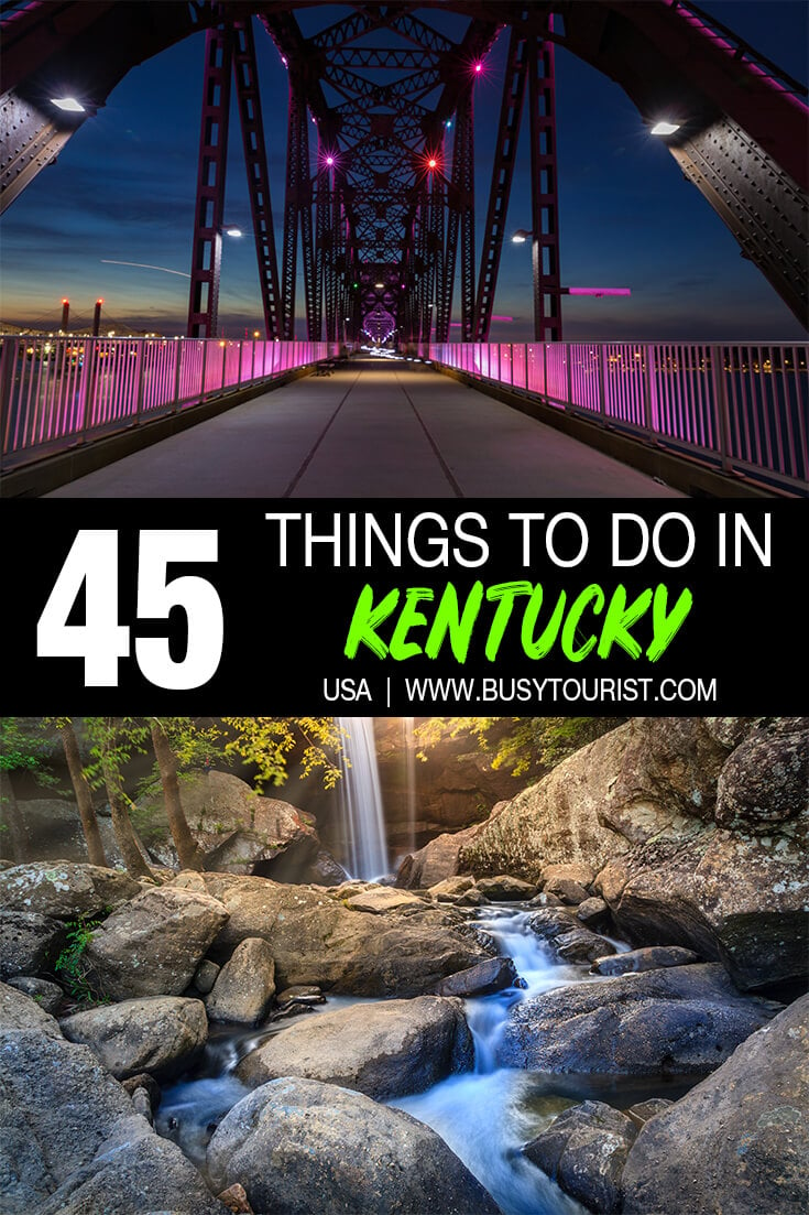 5 places to visit in kentucky