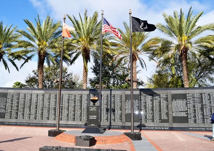 Veterans Memorial Wall