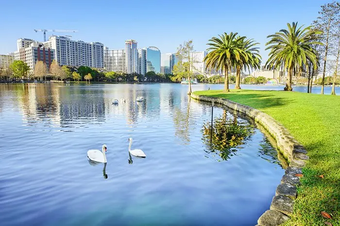 Parque del lago Eola