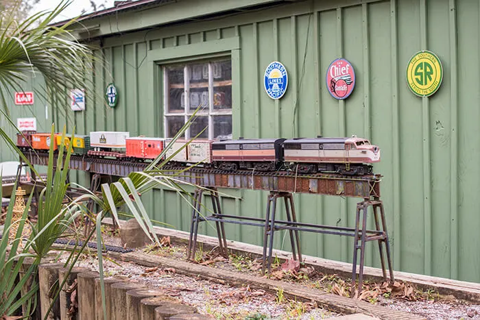 New Orleans Train Garden