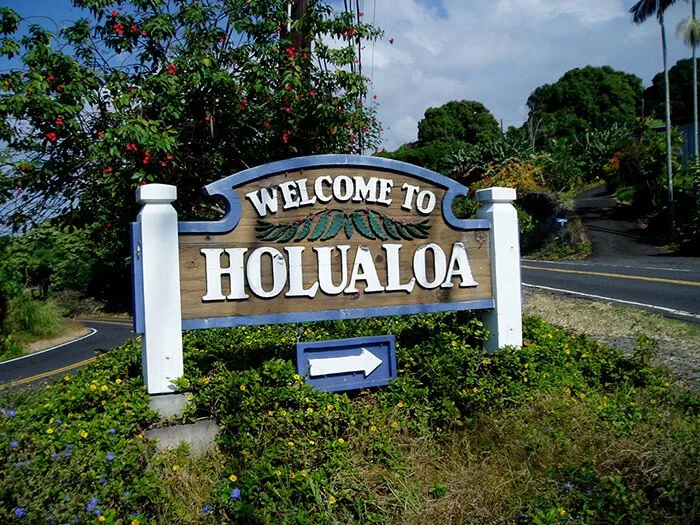 Holualoa Town