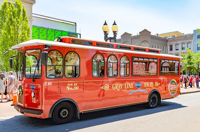 Gray Line Trolley