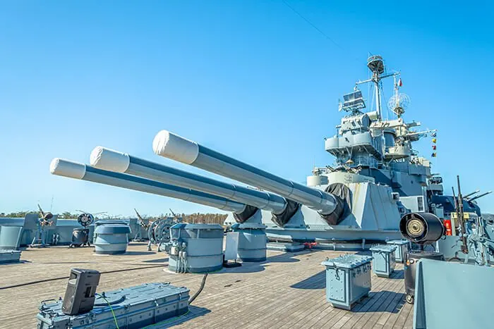 USS North Carolina Battleship