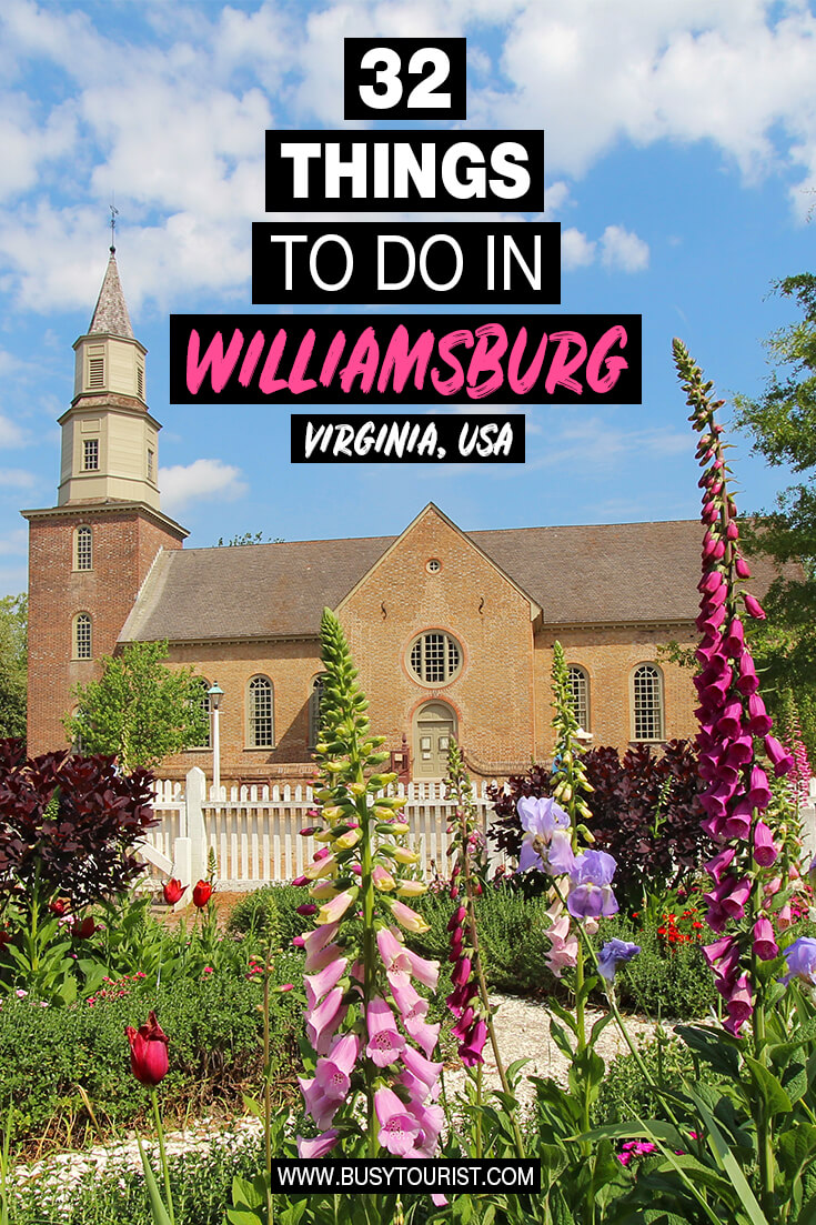 williamsburg va tourist info